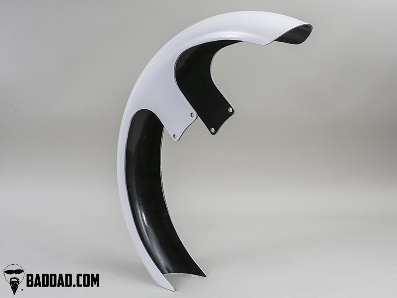 26" Wrap Front Fender, Flat Bottom, 41mm