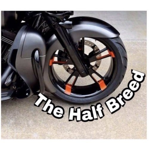 18" 180mm Pitbull EZ RUSH Front Tire Kit (NO FORKS REQUIRED), 2024 Touring