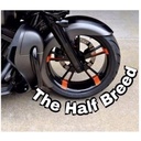 18" 180mm Pitbull EZ RUSH Front Tire Kit (NO FORKS REQUIRED), 2024 Touring