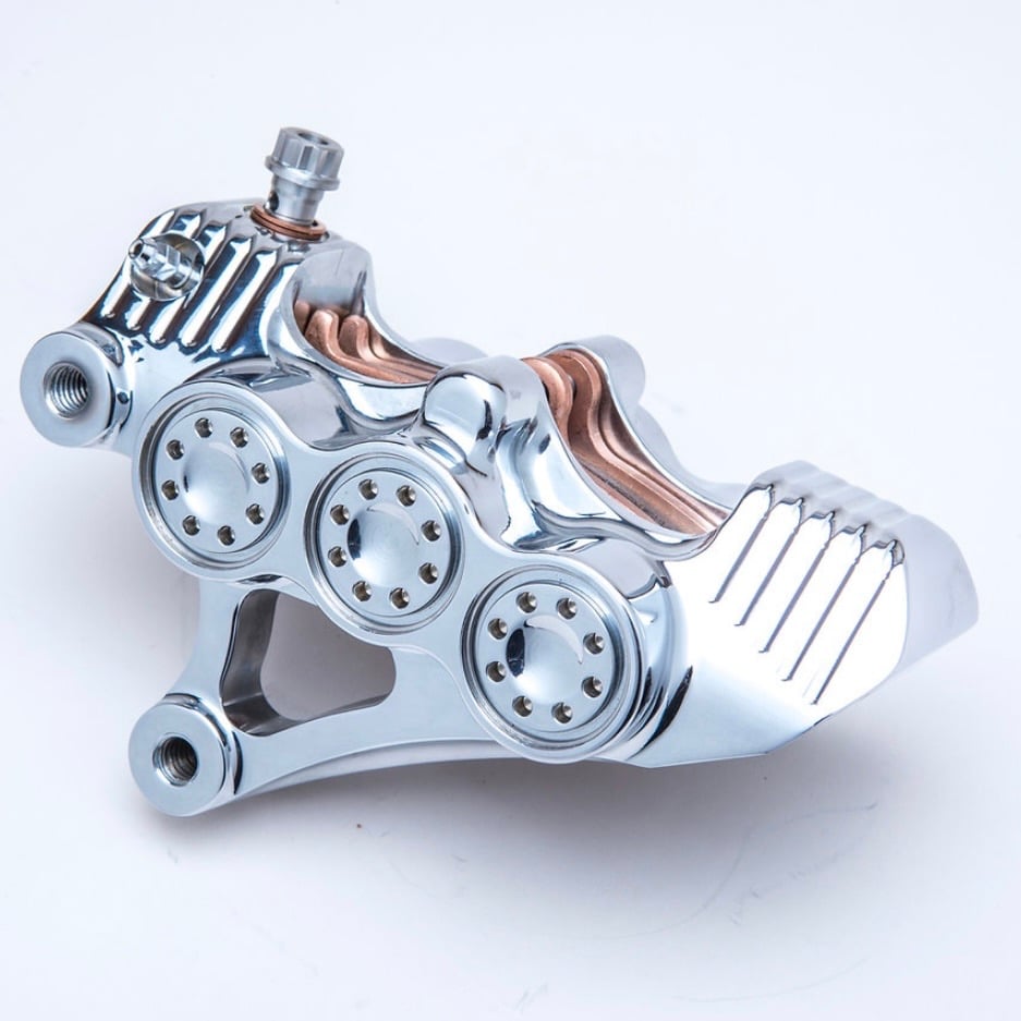 B-62 6-Piston Monoblock Brake Caliper, 13″ Rotor