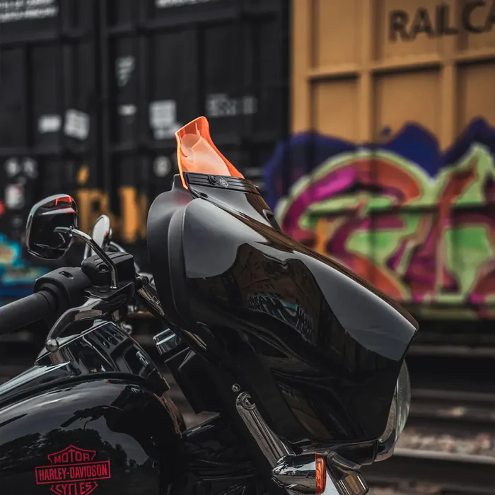 4" Kolor Flare® Windshield, 2014-2025 Street Glide