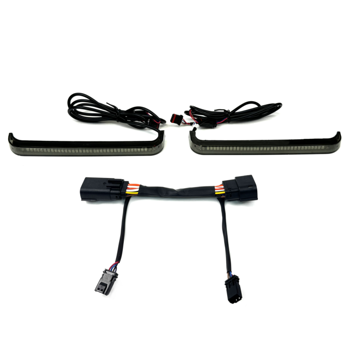 Custom Dynamic Low Profile LED Saddlebag Lights for 2023.5-2025 Harley-Davidson Touring