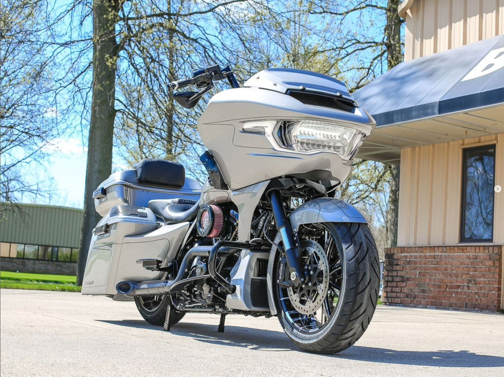 18" 180MM Wide Tire Front Fender Kit (No Forks Required), 2024 Touring