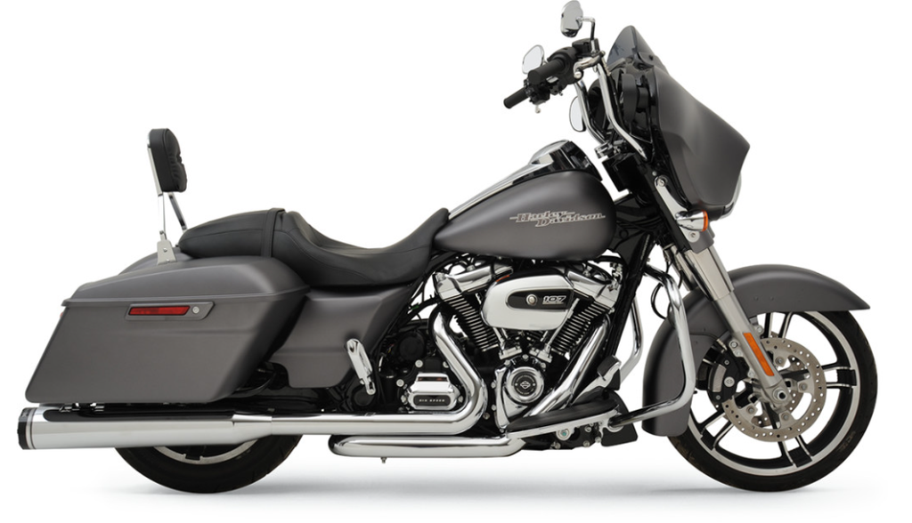 2-into-2 Dominator Stepped Header Exhaust System, 2017-2024 Touring