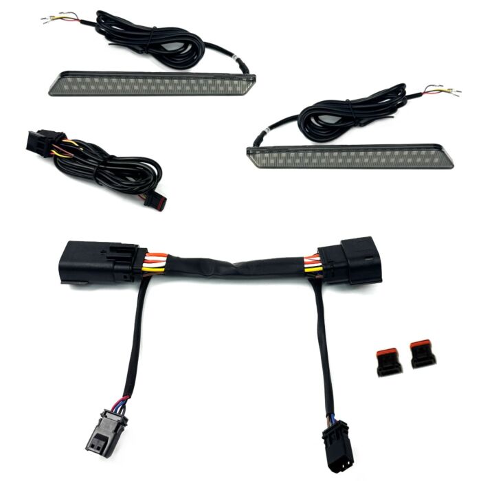 Custom Dynamic Saddlebag LED Latch Lights for 2023.5-2025 Street Glide & Road Glide Models