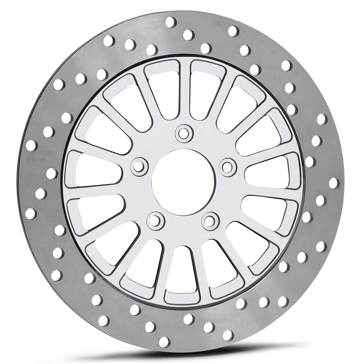 REP-12 (CVO ST) Chrome 11.8 Front Left Floating Rotor