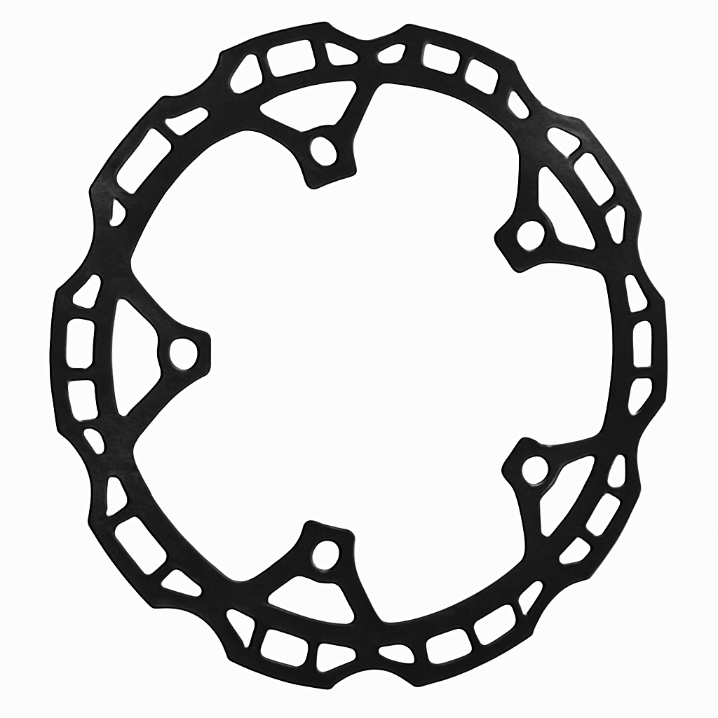 320mm RaceLite 2024+ Bolt Pattern Black Rotor