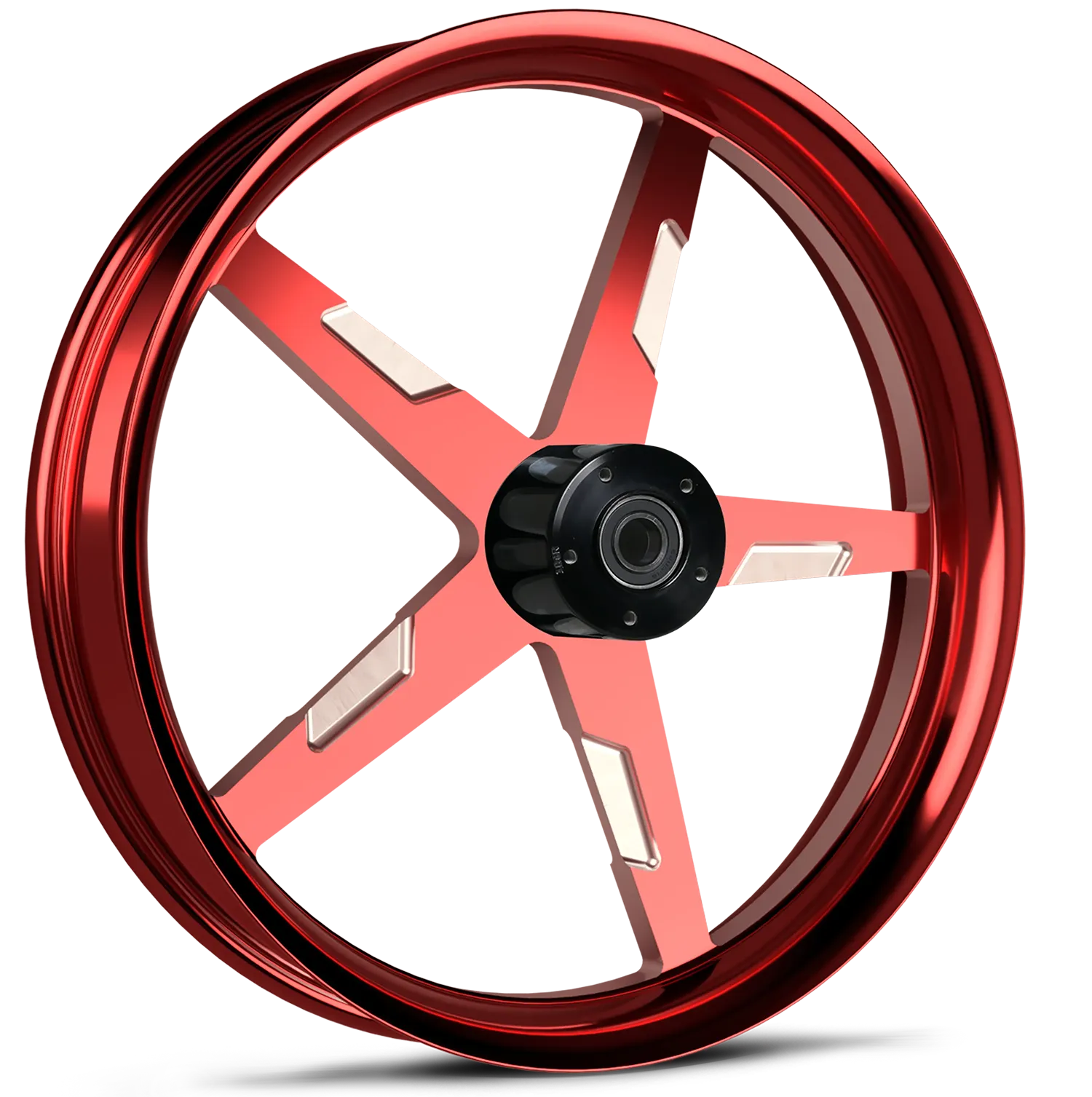 [VXN21325-ONY-RED] Onyx Red Contrast Cut 21 x 3.25 Wheel
