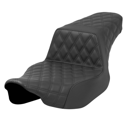 [823-07E-175] Front & Rear Lattice Stitch LS Ext Reach Step Up™ Seat, 2023-2024 CVO, 2024 Touring