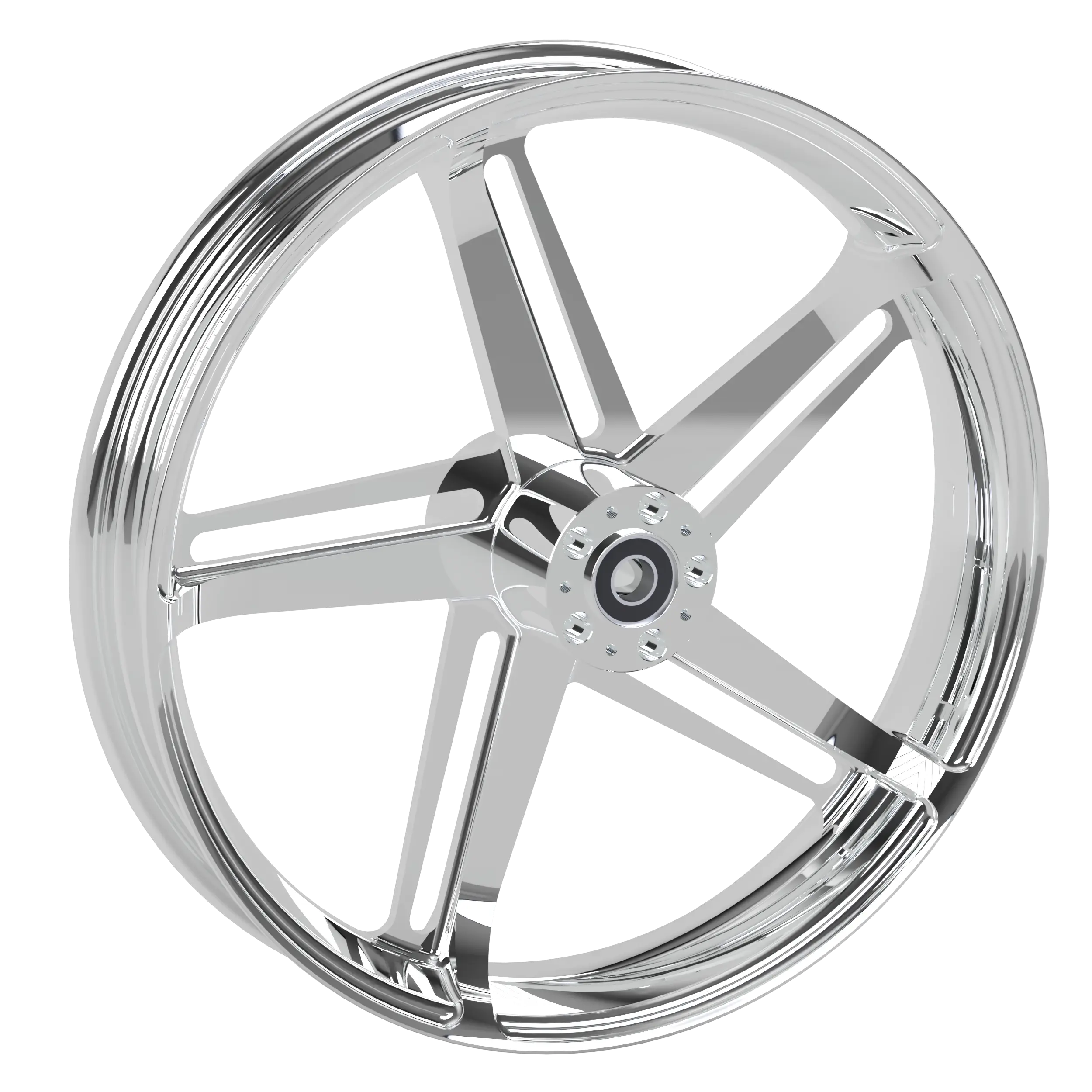 [REP21325-5SPK3D-C] 3D REP-10 (5-Spoke) Chrome 21 x 3.25 Wheel