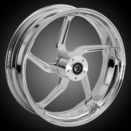 [REP21350-AGG3D-C] 3D REP-03 (Aggressor) Chrome 21 x 3.25 Wheel