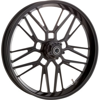[330-004] Split-Spoke 21x3.5" Wheel, Black