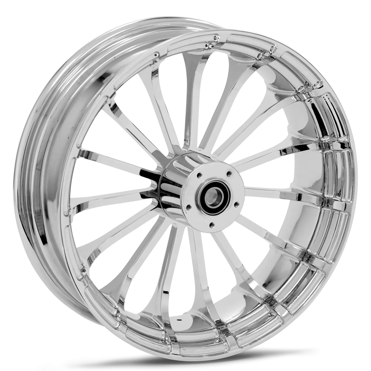 [REP18550-CST3D-C-2] 3D REP-12 (CVO ST) Chrome 18 x 5.5 Wheel