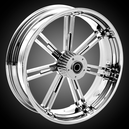 [REP21325-SL23D-C] 3D REP-08 (Slicer 2) Chrome 21 x 3.25 Wheel